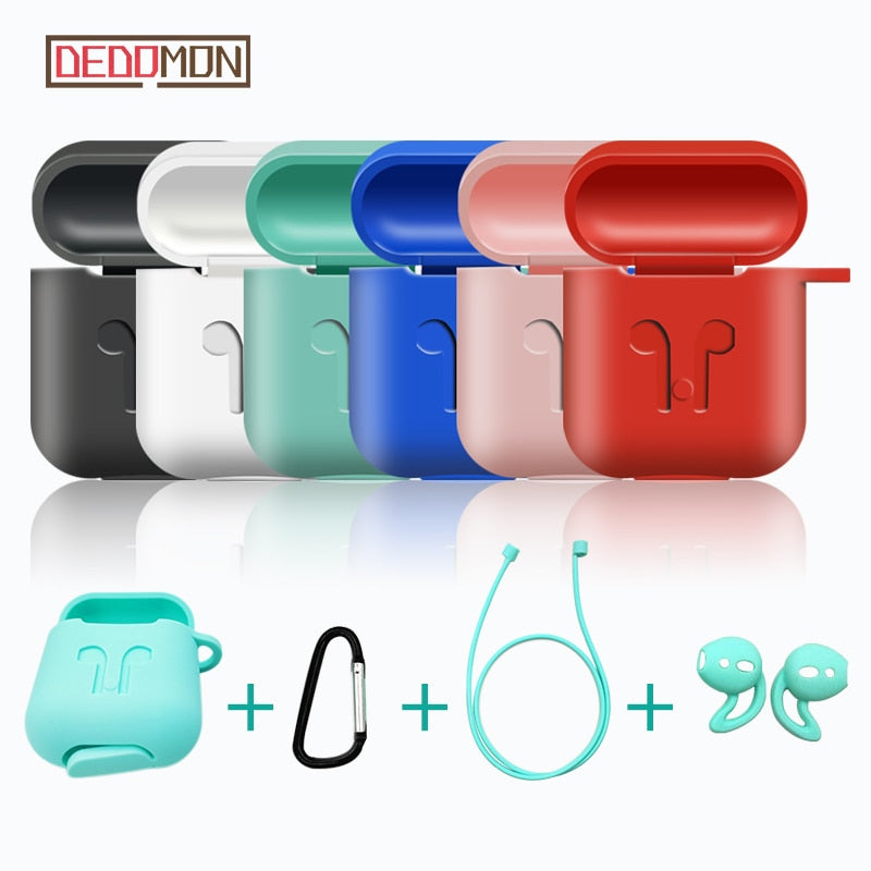 AirPods Case Protective Silicone Cover Case Shockproof