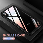 9H GLASS CASE FOR IPHONE