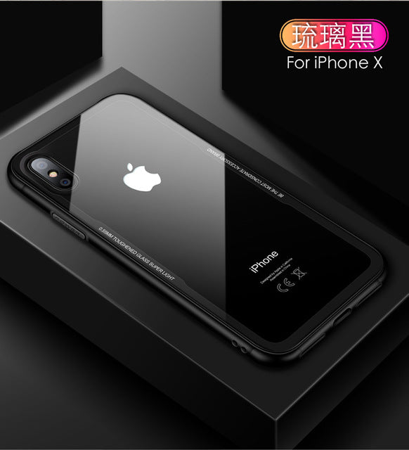 9H GLASS CASE FOR IPHONE