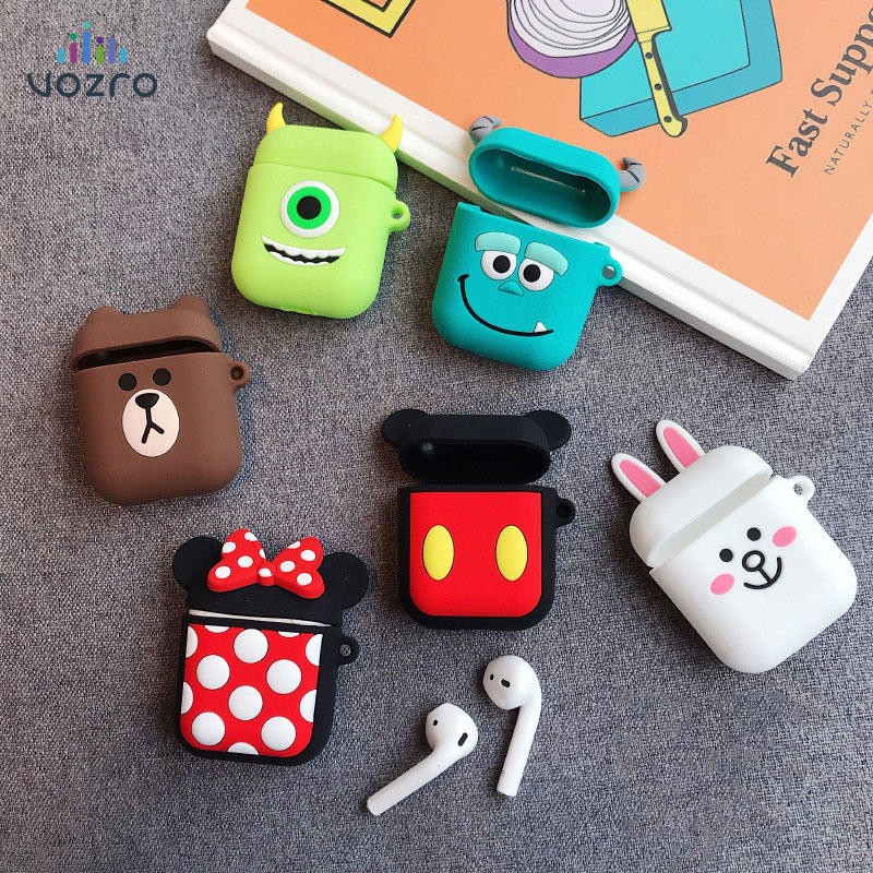 Cartoon Apple AirPodsEarphone Case