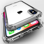 Shockproof Transparent Silicone Phone Case For iPhone