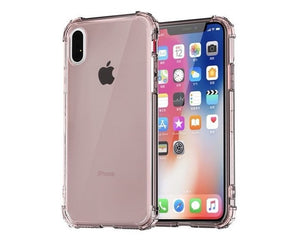 Shockproof Transparent Silicone Phone Case For iPhone